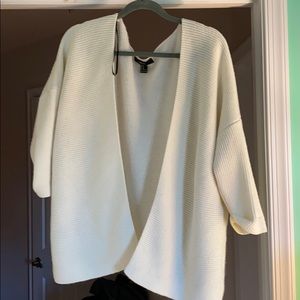 Forever 21 ivory cardi